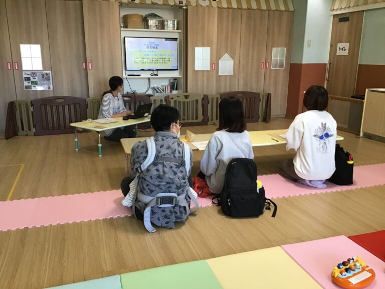 Read more about the article りっきーぱーく保育園あすと長町 見学･説明会を行いました🍂～仙台市太白区りっきーぱーく保育園あすと長町～